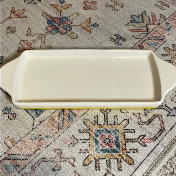 Emma’s Present by CW Hand-Painted Ceramic Butter Dish with Lid - Picture 3 of 6